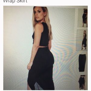 Wrap skirt
